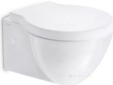 унитаз Globo Bowl подвесной с сиденьем обычным белым (SBS04.BI+SB021)