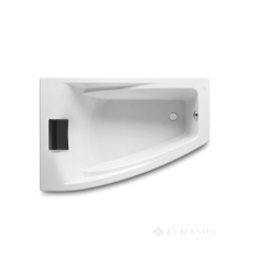 ванна акрилова Roca Hall 150x100 ліва, біла + підголовник + ніжки (A248164000)