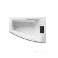 ванна акрилова Roca Hall 150x100 права, біла + підголовник + ніжки (A248164000)