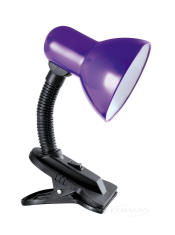 настольная лампа Sirius TY 1108B с прищепкой, фиолетовая