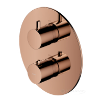 змішувач для ванни та душу прихованого монтажу з термостатом Omnires Y copper (Y1236ROCP)