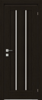 дверне полотно Rodos Fresca Mikela 900 мм, з полустеклом, венге шоколадний