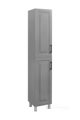 пенал Mirater Альба, серый, дверь слева (000004752)