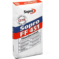 клей для плитки Sopro FF цементна основа, 25 kg (451/25)