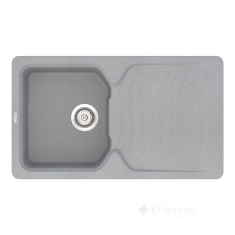 кухонна мийка Vankor Sigma 85x50 gray + сифон (SMP 02.85)