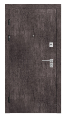 двері вхідні Rodos Standart 965x2050x111 вінтаж дуб сірий/крем (Stz 001)