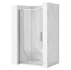 душевая дверь Rea Rapid Slide 100x195 безопасное стекло, прозрачное, chrome (REA-K5600)