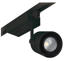 трековый светильник Indeluz Proteus L, черный, LED  (GN 774D-L3138B-02)