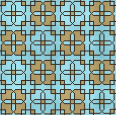 мозаїка Сolibri mosaic Східний декор з дрібної стекляной мозаїки 127x127 (07_9)