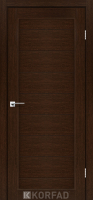 дверное полотно Korfad Porto PR-05, 900х2000, венге, глухая