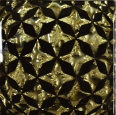 вставка напольная Grand Kerama Tako 6,6x6,6 сфера золото
