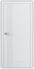 дверное полотно Rodos Loft Wave V 700 мм, с вставкой, белый мат