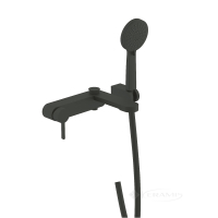 змішувач для ванни Devit Laguna з душовим набором, чорний матовий (84125110B)