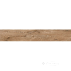 плитка Интеркерама Grandwood 20x120 темно-бежевая rect