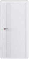 дверне полотно Rodos Loft Wave V 900 мм, з вставкою, білий мат
