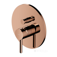 змішувач для ванни та душу прихованого монтажу Omnires Y copper (Y1235CP)