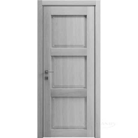 Дверное полотно Rodos Style 3 600 мм, глухое, дуб сонома