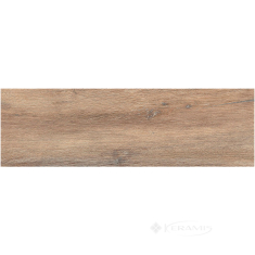 плитка Cersanit Frenchwood brown 18,5x59,8 коричневая