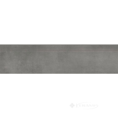 ступень Cerrad Concrete 29,7x119,7 graphite