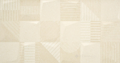 плитка Alaplana Dicot 33,3x63 mosaic beige