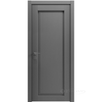 дверное полотно Rodos Style 1 900 мм, глухое, каштан серый