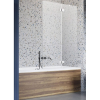 штора для ванны Radaway Essenza Pro PND II 120 левая, безопасное стекло, прозрачное (10102120-01-01L)