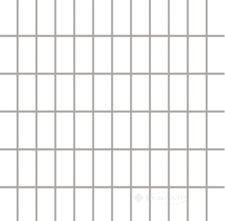 Мозаика Paradyz Albir (kostka 2,3 x 4,8) 30x30 bianco