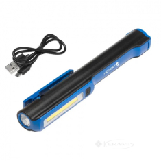 ліхтарик світлодіодний інспекційний Hogert USB, на акумуляторі (HT1E406)