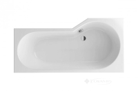 ванна акриловая Excellent BeSpot 160x80 белая, левая, с ножками (WAEX.BSL16WH)