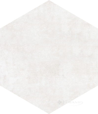 Плитка Atrium Alpha 25,8x29 hexagonos blanco mat