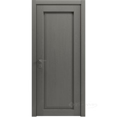 дверное полотно Rodos Style 1 700 мм, глухое, сосна браш braun