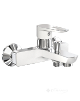 змішувач для ванни Imprese Breclav хром/білий (10245W)