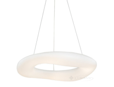 підвісний світильник Azzardo Donut, білий, хром, 60 см, LED (AZ2673)