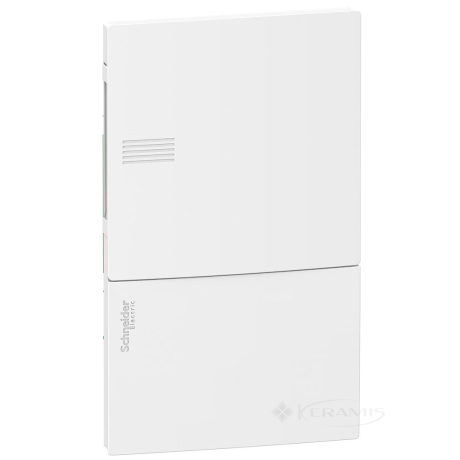 Щит розподільний Schneider Electric Resi9 MP на 4 модулі, білі двері (MIP22104)