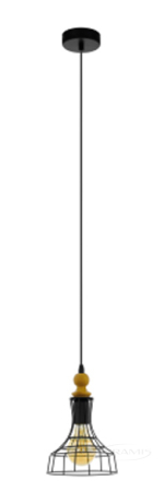 Підвісний світильник Eglo Bampton 1, коричневий (33043)