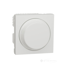 поворотний диммер Schneider Electric Unica New для LED, 16А, 230В, білий (NU351418)