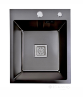 кухонна мийка Platinum Handmade 40x50x23 PVD чорна (SP000039891)