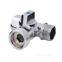 кран приборный шаровой Icma SD Forte 1/2"х3/4"х1/2" угловой (SF186W152015)