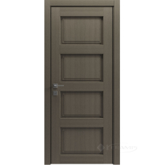 дверное полотно Rodos Style 4 700 мм, глухое, серый дуб