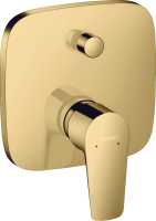 змішувач для ванни прихованого монтажу Hansgrohe Talis E золото (71745990)