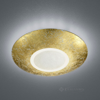 світильник стельовий Trio Chiros, золотий, прозорий, LED (624110279)