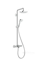 душова система Hansgrohe Croma Select E 180 2jet showerpipe для ванни (27352400)
