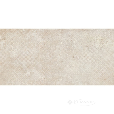 Плитка Opoczno First Row 29,8x59,8 beige pattern matt rect