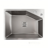 кухонна мийка Platinum Handmade 58x43x22 сталь (SP000037023)
