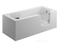 панель для ванни Polimat 75 см збоку, біла (00891)