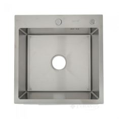 кухонная мойка Gappo 500x500 нерж. сталь, PVD-покрытие, никель (GS5050)