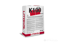клей для плитки Litokol Hyperflex K100 цементна основа сірий 20 кг (K100G0020)