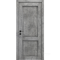 дверное полотно Rodos Style 2 900 мм, полустекло, мрамор серый
