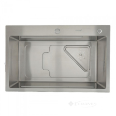 кухонная мойка Gappo 720x460 нерж. сталь, PVD-покрытие, никель (GS7246)