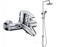 змішувач для ванни Imprese Horak із душовою системою, хром (SET20230909)